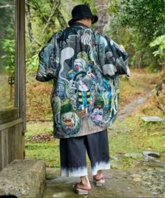 ゲゲゲの鬼太郎 リバーシブル和羽織 水木しげる 完売品 未使用