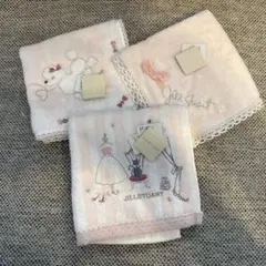 JILL STUART ジルスチュアート タオルハンカチ ピンク まとめ売り