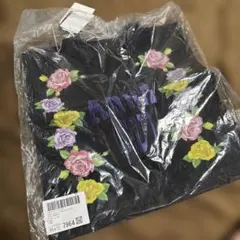 ANNA SUI 花柄刺繍 トートバッグ