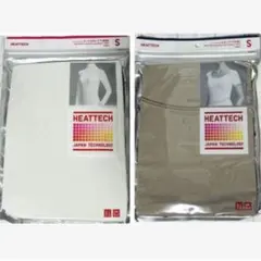 【ユニクロ】ヒートテックUネックT（半袖）/ヒートテックタートルネックT(長袖)