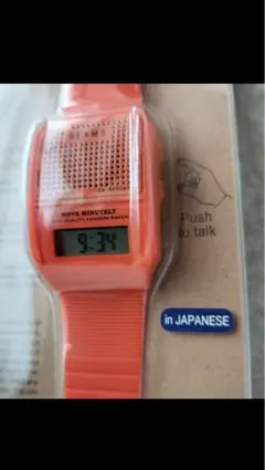 アウディ様専用BEAMS☆腕時計 TALKING WATCH デジタルのサムネイル