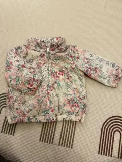 baby GAP 花柄 フード付き アウター 80cm 12-18ヶ月