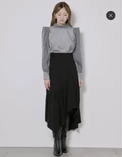 値下新品タグ付　未使用品　スナイデル　オーガンジー　シースルーブラウス