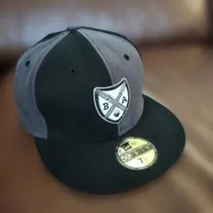 BAPE 59FIFTY キャップ ブラック/グレー サイズ7