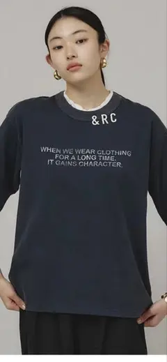 カレンソロジーココシャネルLIFE PICTURE 別注 Tシャツ スミクロ F