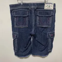 【TRUE RELIGION】 38 CARGO SHORT レア