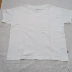 coen コーエン Vネック 半袖Tシャツ ホワイト Mサイズのサムネイル
