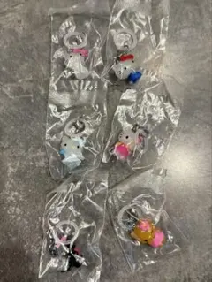 【コンプリートセット】ハローキティ めじるしアクセサリー　ガチャ