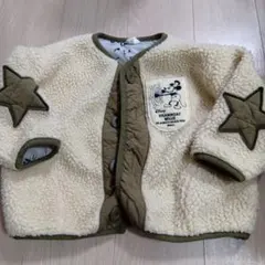 BREEZE　ディズニー　ボア　アウター　100