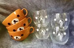 【LAWSON リラックマ】 マグカップ & グラス　７個セット