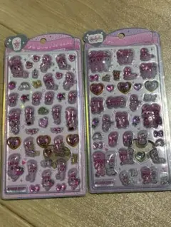 正規品　うるちゅるポップシール♡エスターバニー2点セット