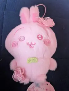ラス1 うさぎ　ちいかわぬいぱれっと〜さくらいろ〜マスコット新品未使用タグ付き