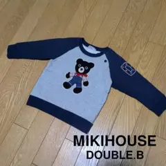 MIKIHOUSE♡ダブルビー♡Ｂ君♡くま♡星♡ロゴ♡トレーナー♡長袖♡