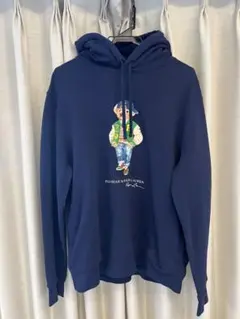 POLO BEAR フード付きスウェット ネイビーのサムネイル