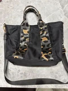 KATE REMER カモフラージュ柄 リボン トートバッグ - メルカリ