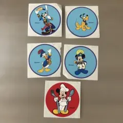 ディズニーキャラクター ステッカー 5枚セット