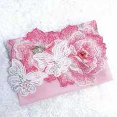 ❁⃘*.゜ポケットティッシュカバー❁⃘*.゜大輪❁⃘*.゜ハンドメイド