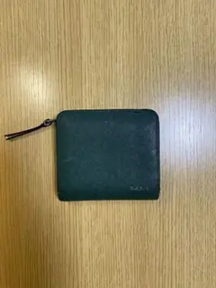 【Paul Smith】二つ折り財布 グリーン ネイビー