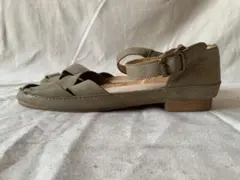 レザーストラップシューズ 24cm