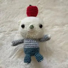 あみぐるみ　くま　ハンドメイド