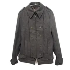 PPFM ナポレオンジャケット ブルゾン グレー Y2K