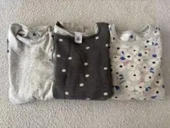 プチバトー 長袖まとめ売り 3点セット 6ans/116