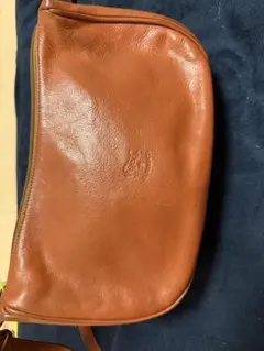 IL BISONTE ショルダーバッグ レザー ブラウン