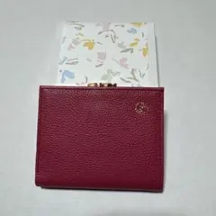 皇居限定 二つ折り財布 がま口財布 新品未使用 新品未使用】ガマ口財布 皇居限定 二つ折り くすみブルーサックス 高級