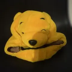 本日削除‼️最終値下げ‼️2004年　プーさん フリース帽子　被り物