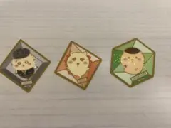 ちいかわ　キラキラダイカットステッカー付きグミ　3枚セット