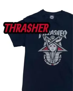 THRASHER スラッシャー スカル スケートボード Tシャツ - メルカリ
