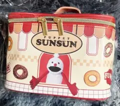 Sunsun ドーナツデザイン バッグ　パペット　スンスン　バニティポーチ　人気