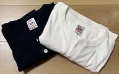 CROSS&STITCH クロスステッチ マックスウェイト ヘンリーネックのサムネイル