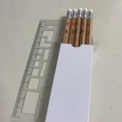 木物語 Recycled pencil HB 鉛筆 10本&定規セット