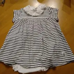 PETIT BATEAU ストライプ ワンピース