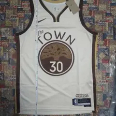 美品】NBA カリー 30 The City ユニフォーム L ウォリアーズ - メルカリ