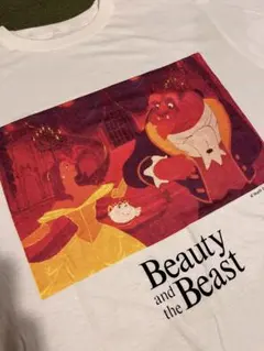 美女と野獣 90S Tシャツ