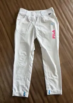 FILA レディース ゴルフパンツ ホワイトのサムネイル