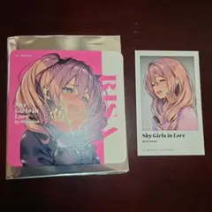 はにかみ彼女　来海理沙　コースターノベルティ