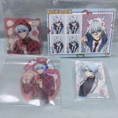 ブルーロック　氷織羊　バレエコア　でびデコパーカー　アクリルカード　ブロマイド