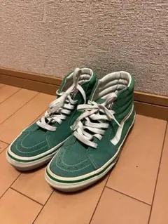 ビンテージ！90sVANS Sk8-Hi グリーン OLD VANS
