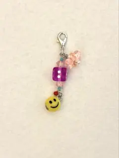 ビーズチャーム［Dice&Smile］