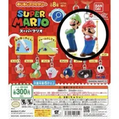 スーパーマリオめじるしアクセサリー　マリオルイージセット
