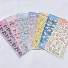 サンリオ　ぷくっとシール　7種セット