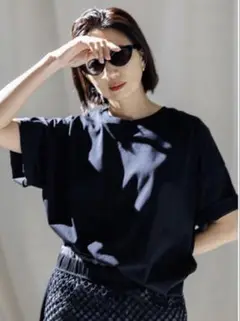 新品【FORME フォルム】UV CUT TEE ネイビー 東原亜希 Tシャツ