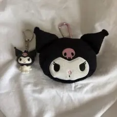 クロミ ぬいぐるみポーチ キーホルダー 2点セット