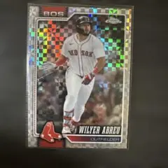 X Fractor★2026 Topps Chrome Wilyer Abreu