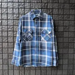 80s 90s Sears FIELDMASTER チェックネルシャツ