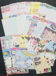 レターセット　メモ　平成女児　平成レトロ　懐かしい　あわわちゃん