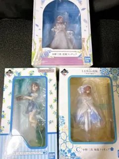 五等分の花嫁　中野三玖 フィギュア 3体セット
